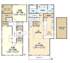 永福4丁目貸家の物件間取画像